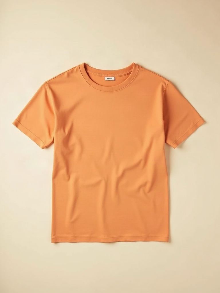 Apricot Tee — Boxy T-shirt