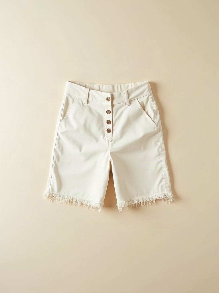 Buttoned Short — Buttoned shorts