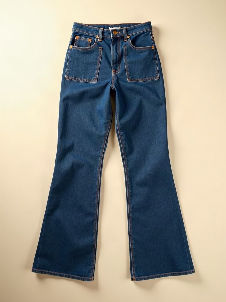 Patch Pocket Flare — Flared jeans