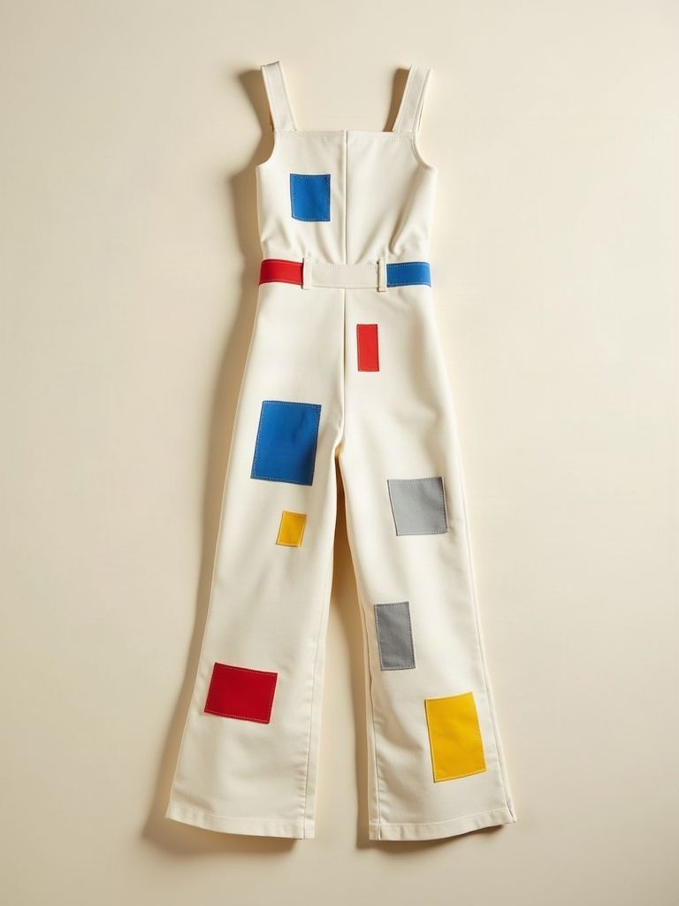 Squared Flare — Flared jumpsuit